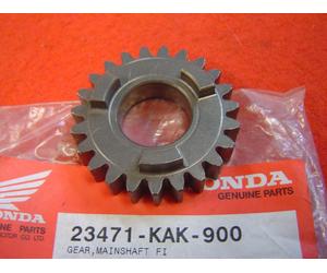 Pignone 5° 23 denti sull'albero principale di NSR125 89-01 CRM125 90-99