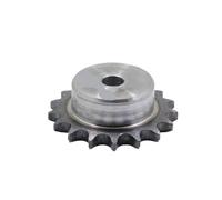 Pignone a catena a rulli 1 pz 06B 9-24 denti ruota dentata catena ingranaggio industriale acciaio A3 adatto for catena a rulli 06B passo 9,525 mm(12 Teeth)