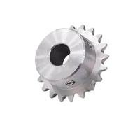 Pignone a catena a rulli 1 pz. 23 denti 04C 304 acciaio inossidabile ruota dentata industriale catena ingranaggio 23T foro 8 10 12 14 15 16 17 18 mm(15mm(keyway 5x2.3mm))