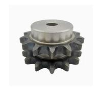 Pignone a catena a rulli, 1 ruota dentata for catena a rulli a doppia fila industriale, 12-15 denti, passo 19,05 mm, acciaio 45(12 Teeth)