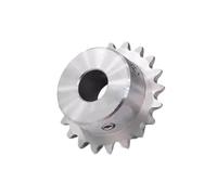 Pignone a catena a rulli, Ingranaggio a ruota dentata for catena a rulli 04C 23T in acciaio inossidabile 304, diverse dimensioni(8mm)