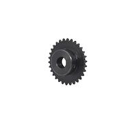 Pignone a catena a rulli Pignone for trasmissione a catena n. 25, 30 denti, 04C30T - foro 19 mm, passo 1/4" for catena a rulli n. 25H con viti di fissaggio(Bore: 12mm)