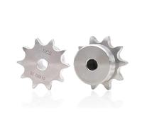 Pignone a catena in acciaio inossidabile 304 06B/08B/10A/12A, 10-25 denti, trasmissione industriale, catena ad ingranaggi(10A,18 Teeth)