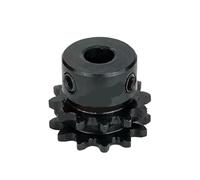 Pignone a rulli per catena, Pignone a doppia fila 04C 25H for catena a rulli 20T 45# acciaio foro 8-20 mm(14mm)
