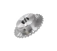 Pignone a rullo a denti, Pignone for catena a rulli dentati 04C 32-40 denti in acciaio inossidabile 304, pignone for catena di trasmissione industriale, foro for ingranaggio, foro for chiavetta 8-25 m