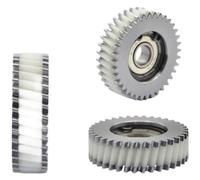 Pignone Acciaio Plastica 36T Ingranaggio Motore 45# Nucleo Acciaio PA66 Material