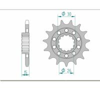 AFAM Pignone acciaio standard 166800 - 525