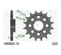 PIGNONE AFAM 15 DENTI PER BMW S 1000 R - S 1000 RR 09>15 - HP4 - S 1000 XR 15>