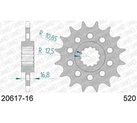 Afam 20617 Front Sprocket Argento 16t