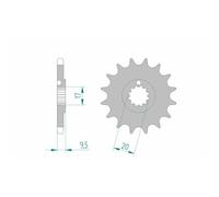 Pignone Afam Acciaio Autopulente 94202-Passo 428 Per Moto Ricambi Accessori