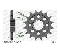 AFAM Pignone acciaio standard 166800 - 525