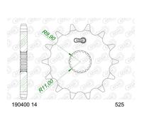 Pignone Afam Acciaio Standard 190400-525 Per Moto Ricambi Accessori Parti