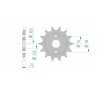 AFAM Pignone standard in acciaio 20320 - 520