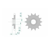 AFAM Pignone standard in acciaio 24508 - 525