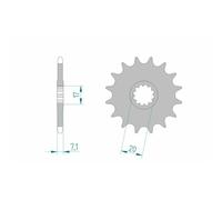 AFAM Pignone standard in acciaio 94119 - 420