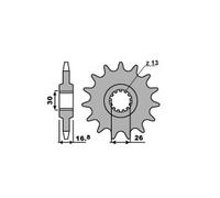 PIGNONE ANTERIORE 2068 12 HONDA CBR 600F '99-'06, CBR 900RR '96-