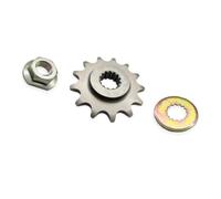 Pignone anteriore for catena da 13 denti, pignone anteriore forgiato, adatto for motore LONCIN YBS300 YB300H, rondella, dado, parti(1 set)