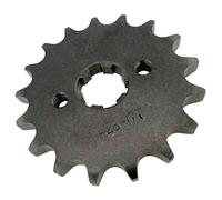 Pignone anteriore for motocicletta 428 16T 17T adatto for XLR250 R XLR250R Baja 88-94 CD175 71-78 CB175 69-78 DT200R DT125 88-93(17 Teeth)