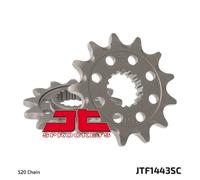 PIGNONE ANTERIORE JT 2160 14 SUZUKI RMZ 450 '13-'16 (+1) AUTOPULENTE (