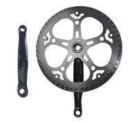 Pignone anteriore per bicicletta, cambio a velocità singola 40/48/52T | pignone anteriore monomarcia disponibile nelle dimensioni 40T, 48T e 52T. Progettato per mountain bike