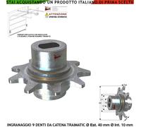 Pignone Catena 122019-2 Ricambio Traimatic Utile Rocchetto di Traino Basculante