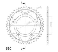 Pignone catena SUPERSPROX RFE-302:44-BLK
