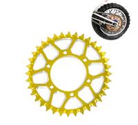 Pignone della catena della benna posteriore in alluminio per LOSI 1/4 Promoto-MX pignone del motociclo 36T ingranaggio parti di aggiornamento (oro)