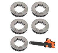 Pignone Della Ruota - Gable Con Scanalature, Set Di 5 Accessori | Di Trasmissione Det 3/8-7, Compatibile Precisa Con Motori A Catena Utilizzati Sui Tosaerba Residenziali