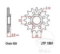 Pignone Di JT Adatto A per KTM MXC 525 Deserto Racing 14 Denti