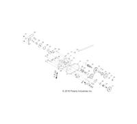 Pignone di trasmissione ATV Polaris originale OEM 453457 Qt 1