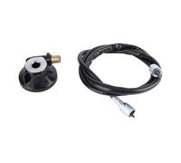 Pignone di Trasmissione del Contachilometri con Cavo 12mm per Scooter GY6 Resistente in PC e Alluminio di Facile da Installare