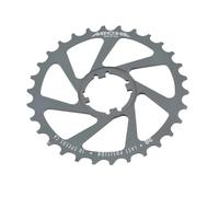 Pignone di ultima posizione in alluminio Miche Campagnolo 10V/9V 7075 T6 Gris