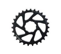 Pignone di ultima posizione in alluminio Miche Shimano 7075 T6 Nero