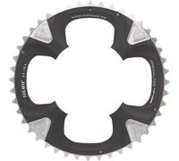 Pignone disco per bicicletta triple 104 esterno 4 braccia Specialità T.A. Sismic Nero
