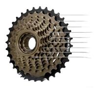Pignone Filettato 7V 13-32T Compatibile Pignone Filettato 7V | Acciaio per robusto, durata lunga, affidabilità massima, 14-28T, fluido