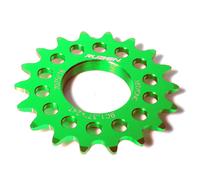 Pignone Fisso Fixie 16 Denti Colore Verde per Bici Bicicletta Bike Accessori