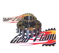 Pignone frizione 8 molle z=23 DRT per primaria z=64 denti dritti Vespa Largefram