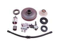 Pignone frizione, tamburo, ingranaggio a vite senza fine, adatto for 4500, 5200, 5800, 45 cc, 52 cc, 58 cc, guarnizione olio, filtro, linea, parte motosega