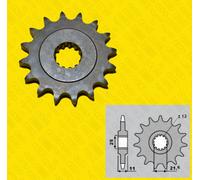 PIGNONE IN ACCIAIO DENTI 16 PER YAMAHA R6 600 - YZR 750 #532 PBR 442