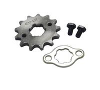 Pignone motore anteriore 420 10T 11T 12T 13T 14T 15T 16T 17T 18T 19T 17mm for motocicletta Pit Dirt Bike ATV Go kart da 50-125cc(420 17mm 13T)