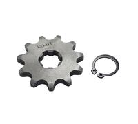 Pignone motore anteriore 420 10T 11T 12T 13T 14T 15T 16T 17T 18T 19T 17mm for motocicletta Pit Dirt Bike ATV Go kart da 50-125cc(420 17mm 11T)