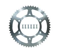 Pignone Motore Anteriore Adatto per HONDA Beta Corona posteriore Catena 520 Disco ruota in acciaio Piastra CR125R CRF150F XR250 CRM250 XR400 CRF450X XR650R Pignone Denti Trasmissione Catena(52T)