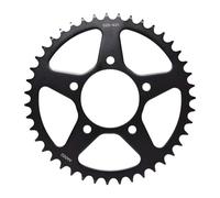 Pignone Motore Anteriore Corona Posteriore per Moto 525 34T-46T, ingranaggio a Stella, Adatta per Benelli Road 800, Adatta per Leoncino Euro5 Pignone Denti Trasmissione Catena(43T)