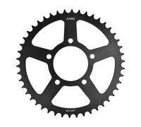 Pignone Motore Anteriore Corona Posteriore per Moto 525 34T-46T, ingranaggio a Stella, Adatta per Benelli Road 800, Adatta per Leoncino Euro5 Pignone Denti Trasmissione Catena(46T)