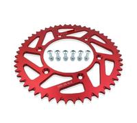 Pignone Motore Anteriore Distanziale per Corona Posteriore da 51T e 52T per Moto, Adatto per Honda CR125 CR250 CRF450 Dirt Bike Pignone Denti Trasmissione Catena(52T Sprocket A1)