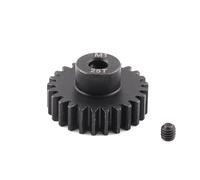 Pignone motore in acciaio metallico M1 5 mm 11T 12T 13T 14T 15T 17T 18T 20T 21T 24T 25T 26T 27T 28T 1 pezzo(25T)