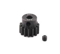 Pignone motore in acciaio metallico M1 5 mm 11T 12T 13T 14T 15T 17T 18T 20T 21T 24T 25T 26T 27T 28T 1 pezzo(14T)