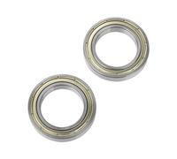 Pignone motore in acciaio per impieghi gravosi Cuscinetto dello sterzo 1/2 pezzi for parti del palo della forcella anteriore(2 pcs Bearing)