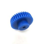 Pignone motore in plastica, ingranaggio cilindrico in nylon 1 pezzo, in 1M 17T denti dritti 19mm OD 10mm TW 18mm TT Dimensioni foro multiple(7mm bore)