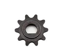 Pignone ovale 10T/11T 25H con foro da 10 mm per motori scooter compatibile con i modelli Razor EVO e IZIP(10T)